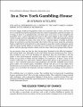 In a New York Gambling-House by Stephen Sutcliffe