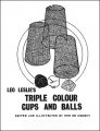 Triple Colour Cups and Balls by Leo Leslie