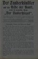 Zauberspiegel 8. Jahrgang (1908) by Friedrich W. Conradi-Horster