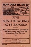 Five Mind Reading Acts Exposed by unknown