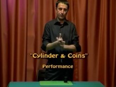 Cylinder and Coins by Giacomo Bertini