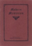 Modern Mysteries by G. C. Hines