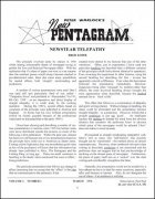 New Pentagram Magazine Volume 4 (March 1972 - February 1973) by Peter Warlock
