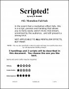 Scripted #42: Mentalism Fail-Safe by Larry Brodahl