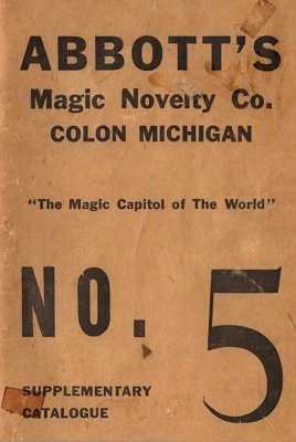 Abbott Magic Catalog #5 by Percy Abbott