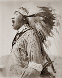 Indian Singer and Camp Crier