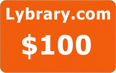 Gift Card $100 by Lybrary.com