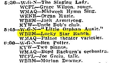 Chicago Tribune radio log