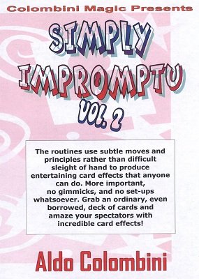 Simply Impromptu Volume 2 by Aldo Colombini