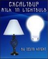 Excalibur Milk in Lightbulb by Devin Knight