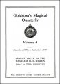 Goldston's Magical Quarterly Volume 6 (Dec 1939 - Sep 1940) by Will Goldston