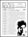 Magic Menu volume 6, number 34 (Mar - Apr 1996) by Jim Sisti