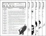 Magic Menu volume 6 (Sep 1995 - Aug 1996) by Jim Sisti