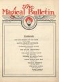 Magical Bulletin Volume 12 (November 1924 - May 1925) by Floyd Gerald Thayer