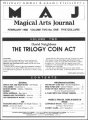 Magical Arts Journal Volume 2 Issue 1 (Feb 1988) by Michael Ammar & Adam J. Fleischer