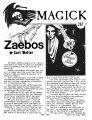 Magick Volume 11 by Bascom Jones