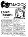 Magick Volume 19 by Bascom Jones