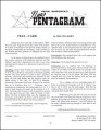 New Pentagram Magazine Volume 1 (March 1969 - February 1970) by Peter Warlock