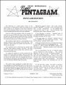 New Pentagram Magazine Volume 13 (March 1981 - February 1982) by Peter Warlock