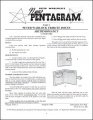 New Pentagram Magazine Volume 17 (March 1985 - February 1986) by Peter Warlock