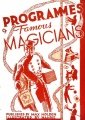 Programmes of Famous Magicians by Max Holden