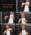 Torn and Restored Cigarette Paper by Michael Skinner