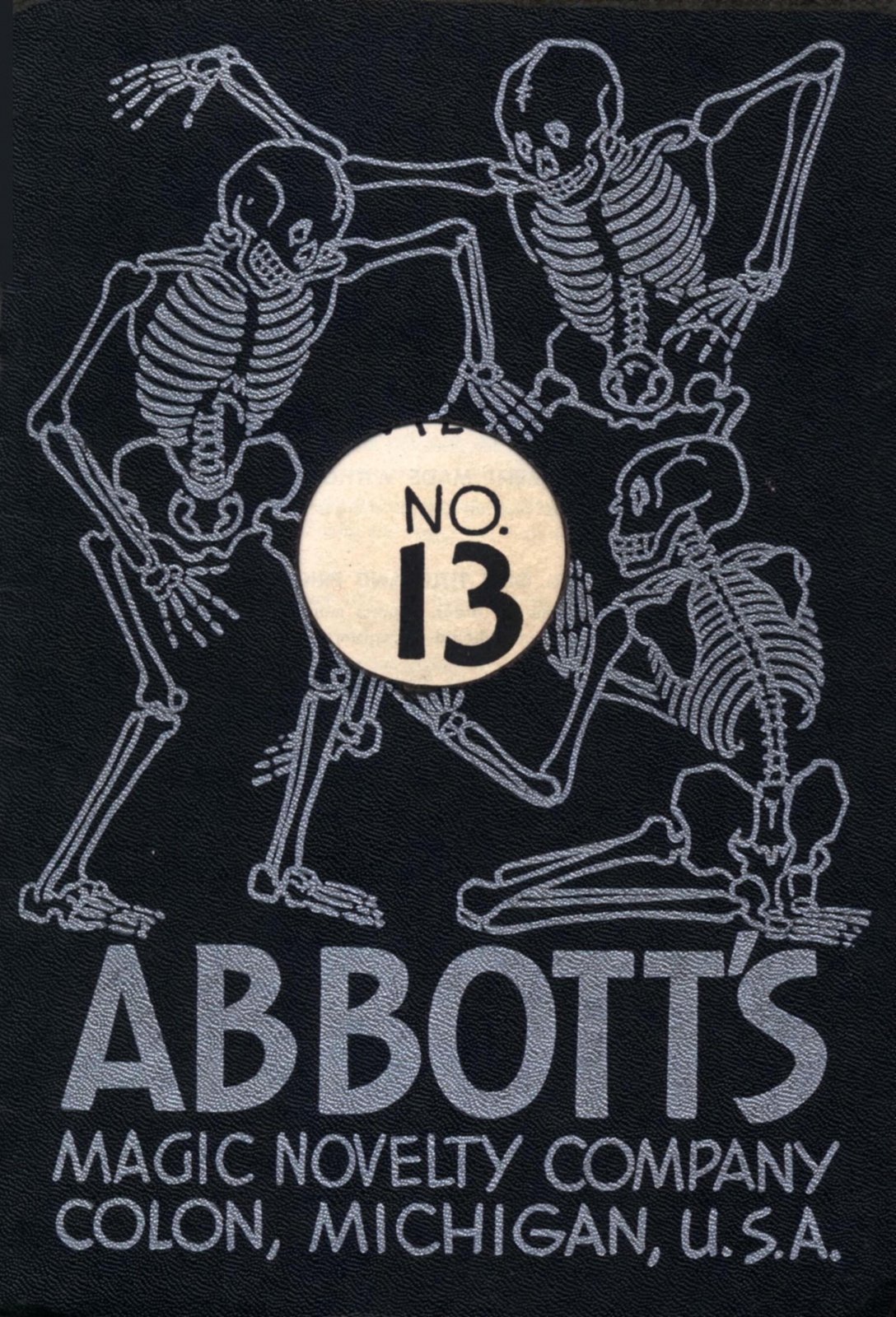 Abbott Magic Catalog 13 1952 by Percy Abbott
