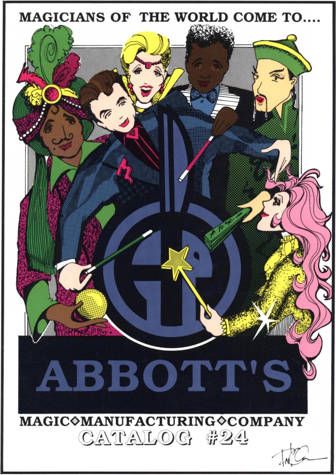 Abbott Magic Catalog 24 1993 by Recil Bordner