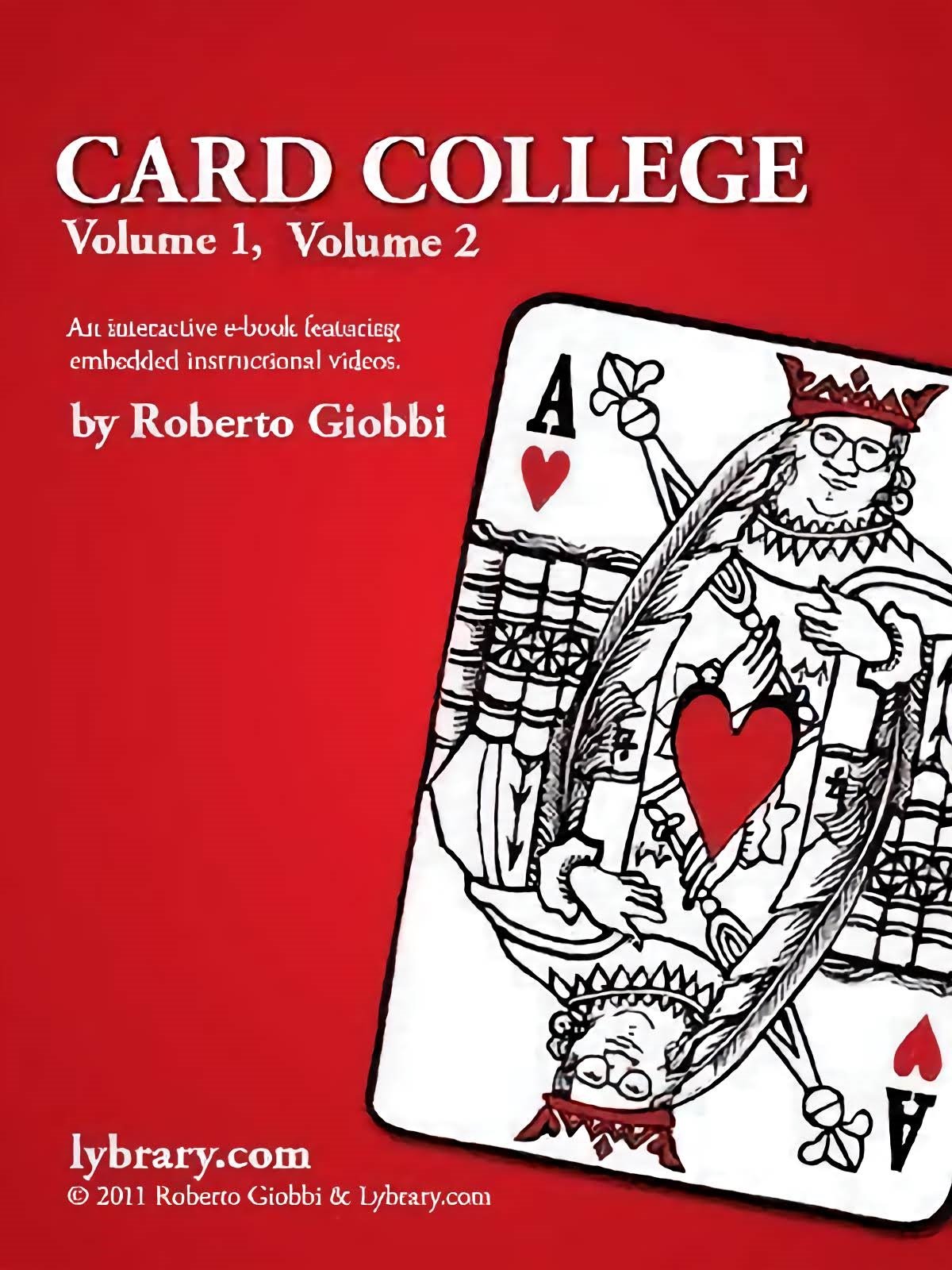 洋書 Card College 1 and 2 by Roberto Giobbi card-college-1-and-2.jpg