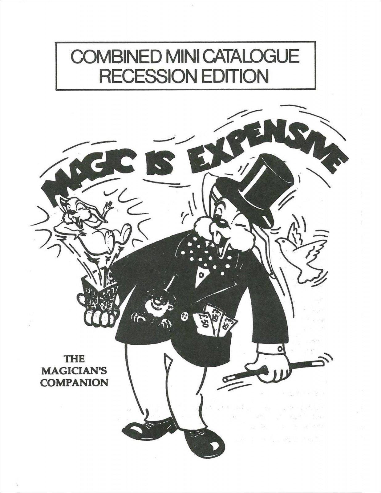 Club 71 Magic Dealer Catalog Parody by Geoff Maltby