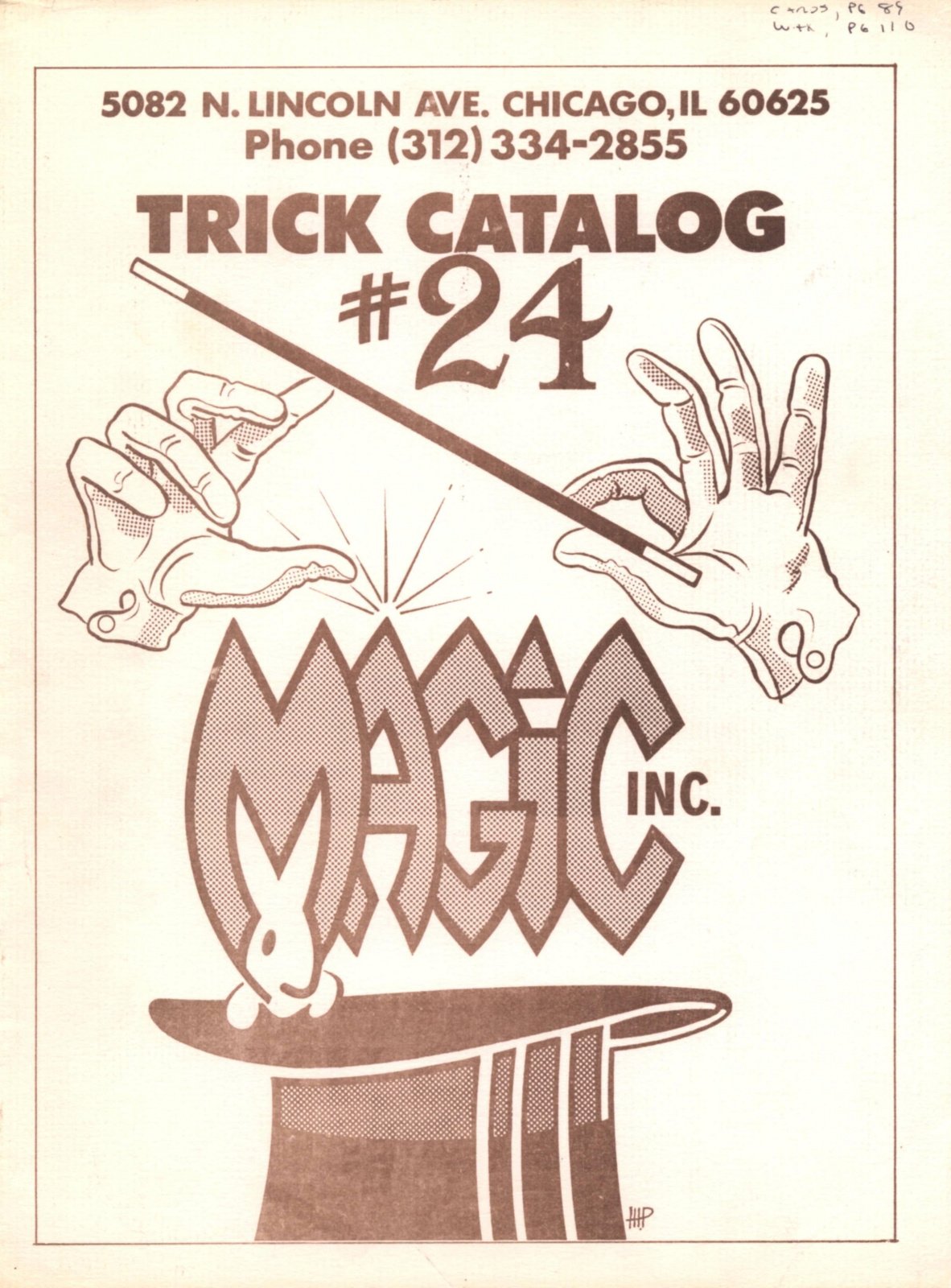 Magic Inc. Trick Catalog 24 by Frances Marshall
