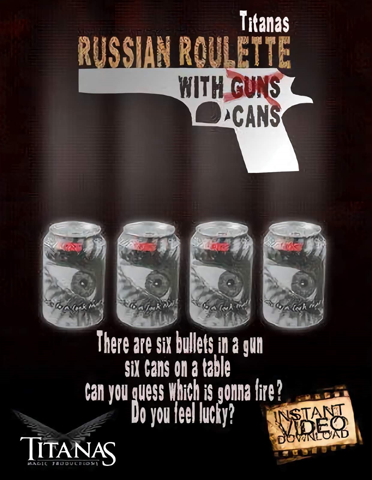 Russian Roulette Bullets Russian Roulette with Cans by Titanas : Lybrary.com