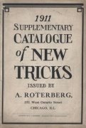 1911 Supplementary Catalogue of New Tricks (used) by August Roterberg