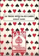 36 Tricks With Fa-Ko Cards by Ronald Haines