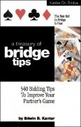 A Treasury of Bridge Tips (used) by Edwin (Eddie) Kantar