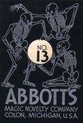 Abbott Magic Catalog #13 1952 by Percy Abbott