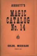 Abbott Magic Catalog #14 by Percy Abbott