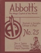 Abbott Magic Catalog #25 1997 (used) by Recil Bordner