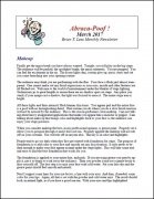Abraca-Poof March 2017 by Brian T. Lees