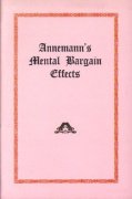 Annemann's Mental Bargain Effects