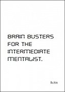 Brain Busters For The Intermediate Mentalist by Aire Allegro