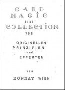 Card Magic: eine Collection von Originellen Prinzipien und Effekten by Franz (Ronnay) Rosensteiner