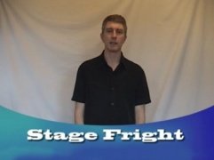 Egotistical Opinions: Stage Fright by Ian Kendall