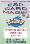 ESP Card Magic Vol. 18: Werner Miller Part 2 by Aldo Colombini