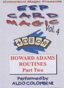 ESP Card Magic Vol. 4: Howard Adams Part 2 by Aldo Colombini
