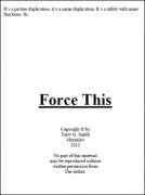 Force This by Terry G. Smith