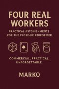Four Real Workers: Practical Astonishments for the Close-up Performer by Mago Marko