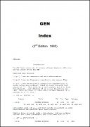 The Gen Index by Michael Colley