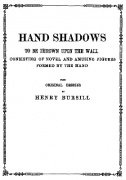 Hand Shadows Second Series by Henry Bursill