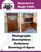 Hometown Magic Table Plans by Daryl Hurst